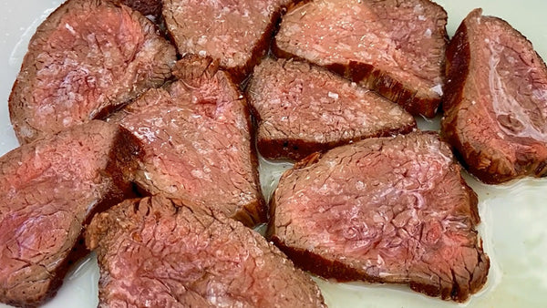Scamone di Angus alla griglia con colatura di Tallow Angus beef