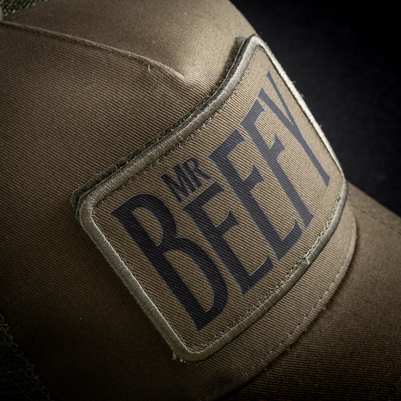 Cappello Mr Beefy verde militare