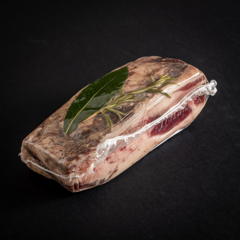 Lardo stagionato di Angus