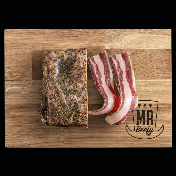 Pancetta di Angus alle erbette provenzali