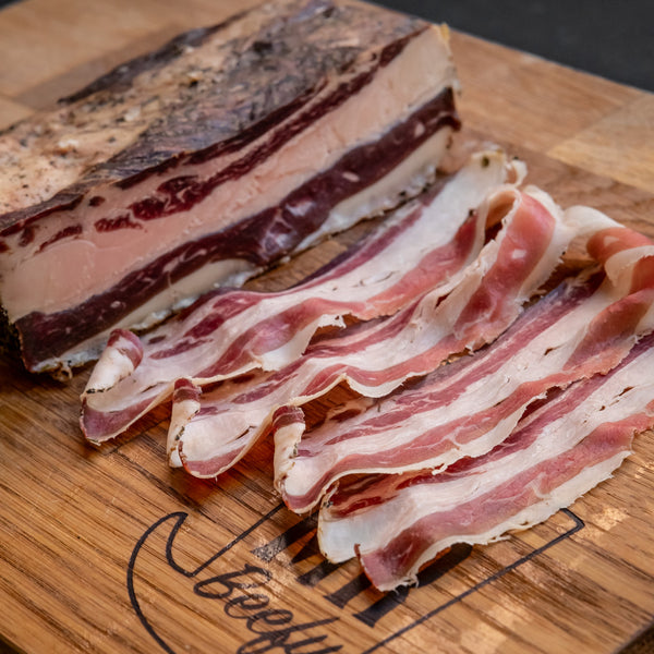 Pancetta di Angus alle erbette provenzali