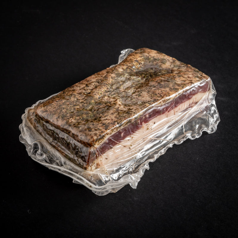 Pancetta di Angus alle erbette provenzali