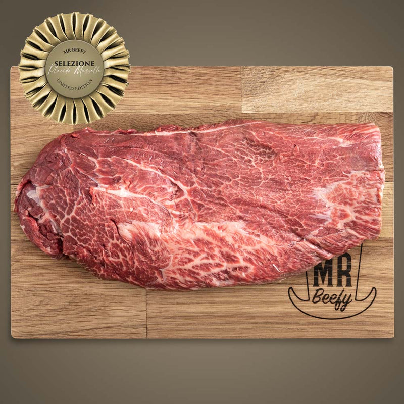 Copertina (Flat iron steak) di Angus Mr beefy selezione Placido Massella
