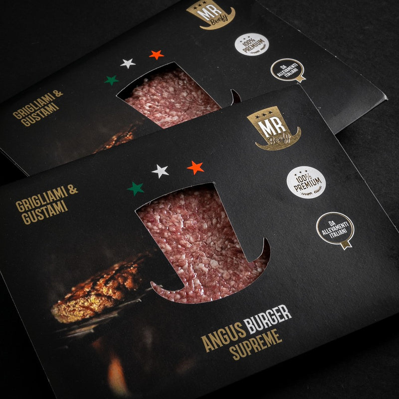Hamburger in skin di Angus Mr Beefy